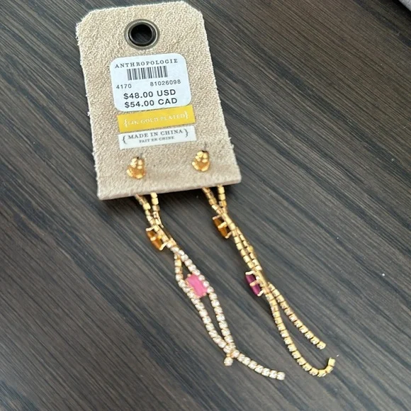 Anthropologie Drop Earrings - Picture 2 of 3